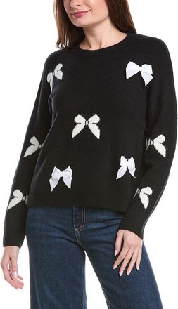 CeCe by Cynthia Steffe Bow Applique Sweater