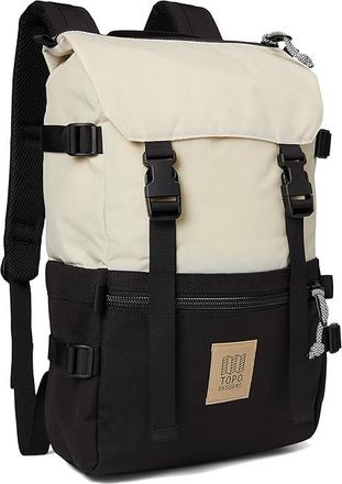 Topo Designs Rover Pack Classic Backpack Bags Bone White/Black, Nylon