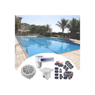 San Marco Impianto idraulico completo per piscina interrata 12x5 Kit Gold