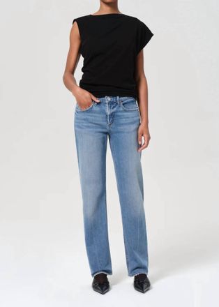 A Gold E Low Rise Slim Jeans In Kindle