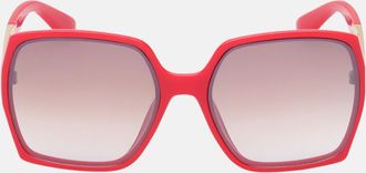 Guess Square Logo Plastic Sunglasses