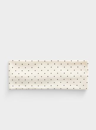 Simons Womens Dotted wide headband