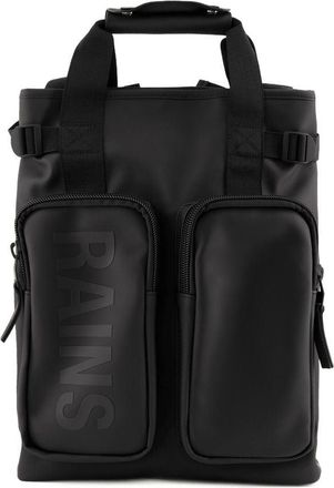 Rains Unisex Backpack Black Synthetic