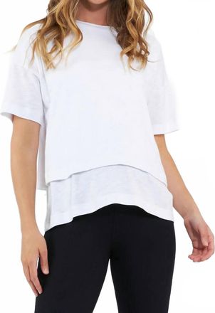 Ripe Claud Nursing Tee In White