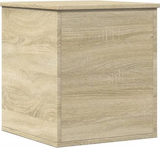 vidaXL Caja De Almacenaje Madera Ingenier&iacute;a Roble Sonoma 40x42x46 Cm Vidaxl