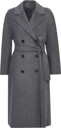 Max Mara Mujer, Abrigos, Gris, Talla: S