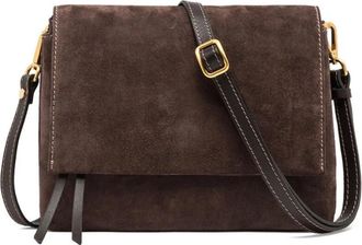 Gianni Chiarini Three - Dames - Schoudertassen - Bruin - ONE Size - Su&egrave;de - Tassen