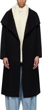 Mackage Wool & Leather Wrap Coat