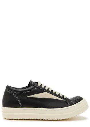 Rick Owens Vintage Panelled Brushed Suede Sneakers - Black Other - 37 (IT37/ UK4)