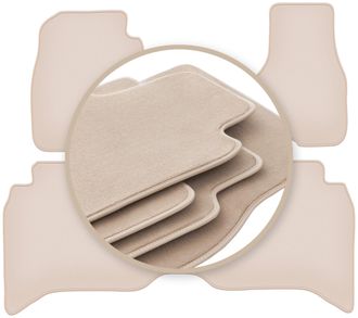 OEM Alfombrillas Beige Premium Para Camioneta Dodge Ram Ds Dj 1500 2012-2020