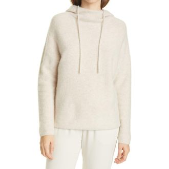 Vince Clean Edge Cashmere Hoodie in Heather Chalet at Nordstrom Rack, Size X-Large