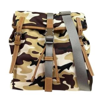 Prada Pre-owned Nylon Shoulder Bag - Heren - Pre-owned - Veelkleurig - Maat: ONE Size Nylon