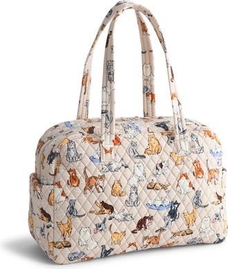 Vera Bradley Outlet Cotton Weekender Travel Bag