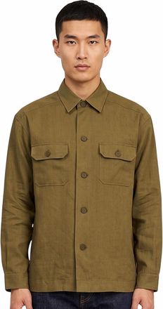 HUGO BOSS Green Regular Solid Shirt