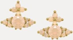 Vivienne Westwood Feodorita Earrings Gold-milky-amber-cz Gold-milky-amber-cz Women