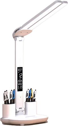 OEM L&aacute;mpara De Escritorio Led Regulable Con 3 Temperaturas De Color - Pantalla Lcd Multifuncional - L&aacute;mpara De Noche - Sin Parpadeo - Protecci&oacute;n Para Los 