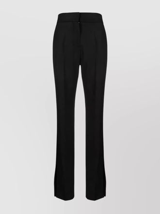 Jacquemus virgin wool high-rise straight-leg tailored trousers