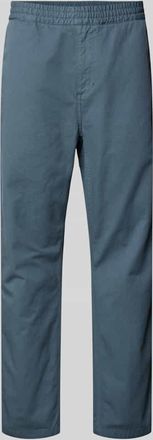 Carhartt Work in Progress Hose mit elastischem Bund Modell Moraga in Rauchblau, Gr&ouml;&szlig;e XXL