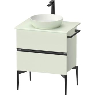 Duravit Duravit - Sivida Consola Mueble Bajo Lavabo, 2 Cajones, Tirador