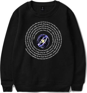 Generic Katseye Merch Album Soft Is Strong Sweatshirt Crewneck Long Sleeve Sweatshirt Men/women Pullover (2,S)