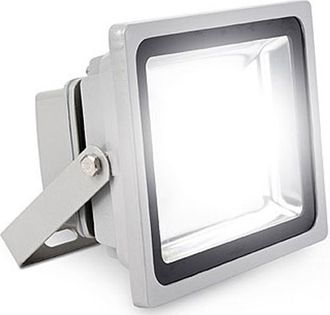 Trade Shop Trade Shop Traesio - Trade Shop - Foco Led Ultra Delgado Con Luz Rgb C&aacute;lida-fr&iacute;a Para Exterior Ip65 220v - -100 Vatios -recursos Ordinarios