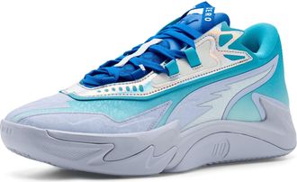 Puma Puma Mens Scoot Zeros II Crystal Basketball Shoes, Peaceful Blue/Bright Aqua, 7