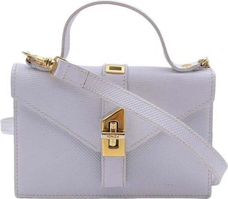 Fendi Fendi White Leather Shoulder Bag (Authentic Pre-Loved)