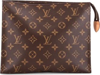 Louis Vuitton Toiletry Pouch Monogram Canvas 26 clutch bag - Bruin