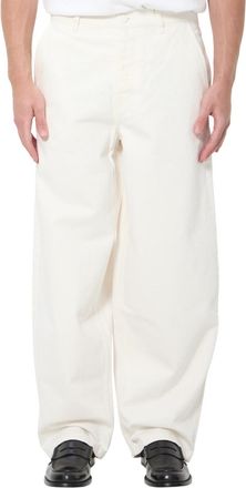 Ami White Loose High Rise Jeans