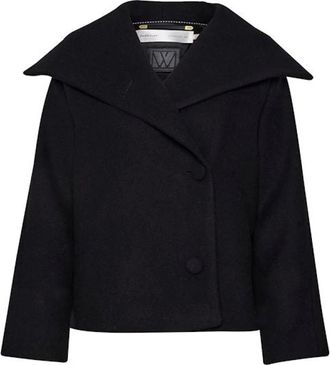 Inwear Perry IW Korte Jas - Dames - Mantel - Zwart - 2XL - Wol - Jassen
