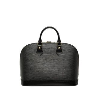 Louis Vuitton Pre-owned Handbags, female, Black, Size: ONE SIZE Pre-owned Alma PM