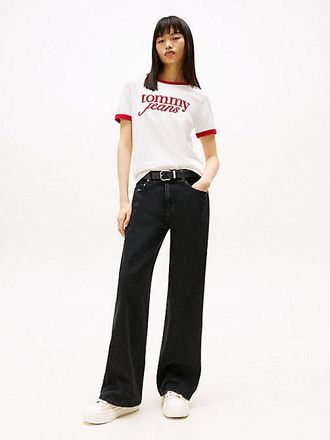 Tommy Hilfiger Mia Black Straight Leg Jeans