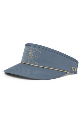 Travis Mathew Country Club Visor in Bering Sea at Nordstrom, Size One Size Oz