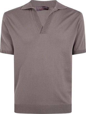 FILIPPO DE LAURENTIIS Polo Shirts - Heren - Polos - Bruin - 2XL - Tops
