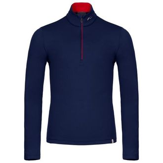 Kjus Feel Midlayer Half-Zip Skiunterw&auml;sche f&uuml;r Herren | blau