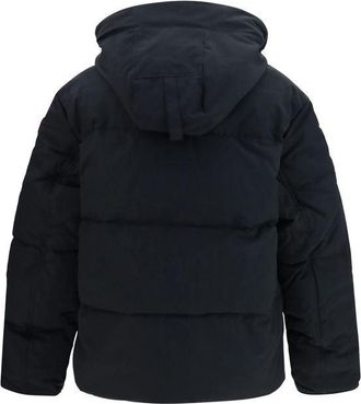 Canada Goose Mens Black Recycled Polyester Parka Clothing
