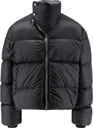Rick Owens Turtle Down Jacket - Heren - Gewatteerde jassen - Zwart - M - Leer - Jassen