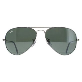 Ray-Ban Aviator Silver Grey Mirror Sunglasses