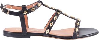 Via Roma 15 Sandalo Rombetti Pyramid Stud Sandals