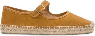 Castaner Padua Mary-Jane Espadrille Plat - Dames - Espadrilles - Geel - 38 EU - Katoen - Schoenen