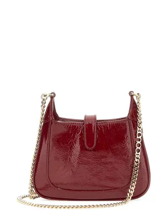 Gucci Womens Mini Jackie Bag Bordeaux Calfskin Calf Skin Handbags Hand