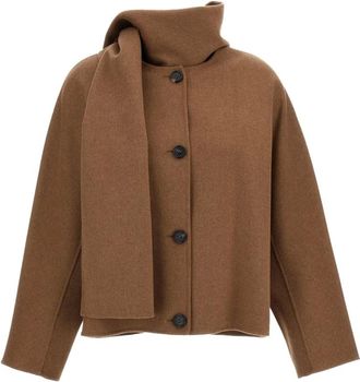 Max Mara Margot Jacket - female - Max Mara - Single-Breasted Coats - Brown - XS - Coats