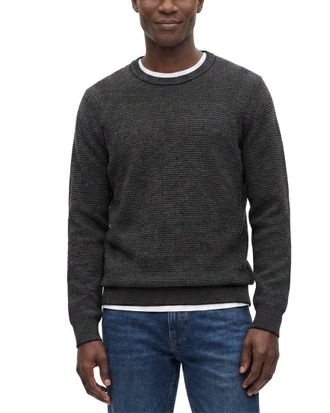 Naadam Wool & Cashmere-Blend Reverse Jersey Crewneck Sweater