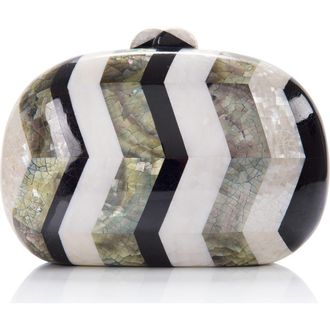 Freya Rose Calypso Green Clutch at Nordstrom