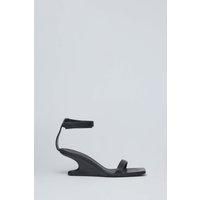 Rick Owens Leather Sandals - Cantilever 6 Minimal Sandal