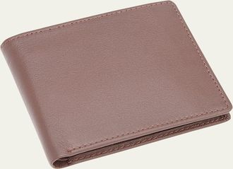 Royce Leather Personalized Leather RFID-Blocking Trifold Wallet