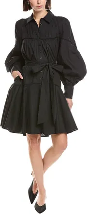 Marchesa Poplin Shirtdress