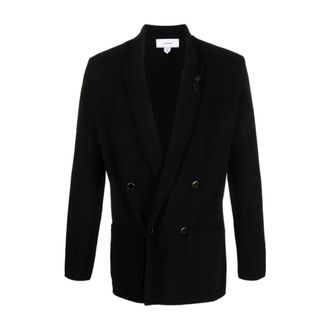 Lardini Jassen, Heren, Zwart, S, Heren Gebreid Jack