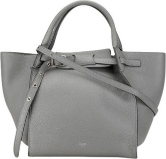 Celine Pre-owned Tote Bags, female, Gray, Size: ONE SIZE Pre-owned Leather celine-bags