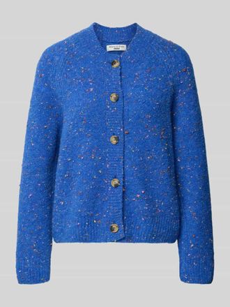 Marc O'Polo Denim Marc OPolo Denim Oversized Strickjacke aus Schurwoll-Mix in Royal, Größe XL